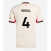 Liverpool Virgil van Dijk #4 Bortedrakt 2025-26 Kortermet